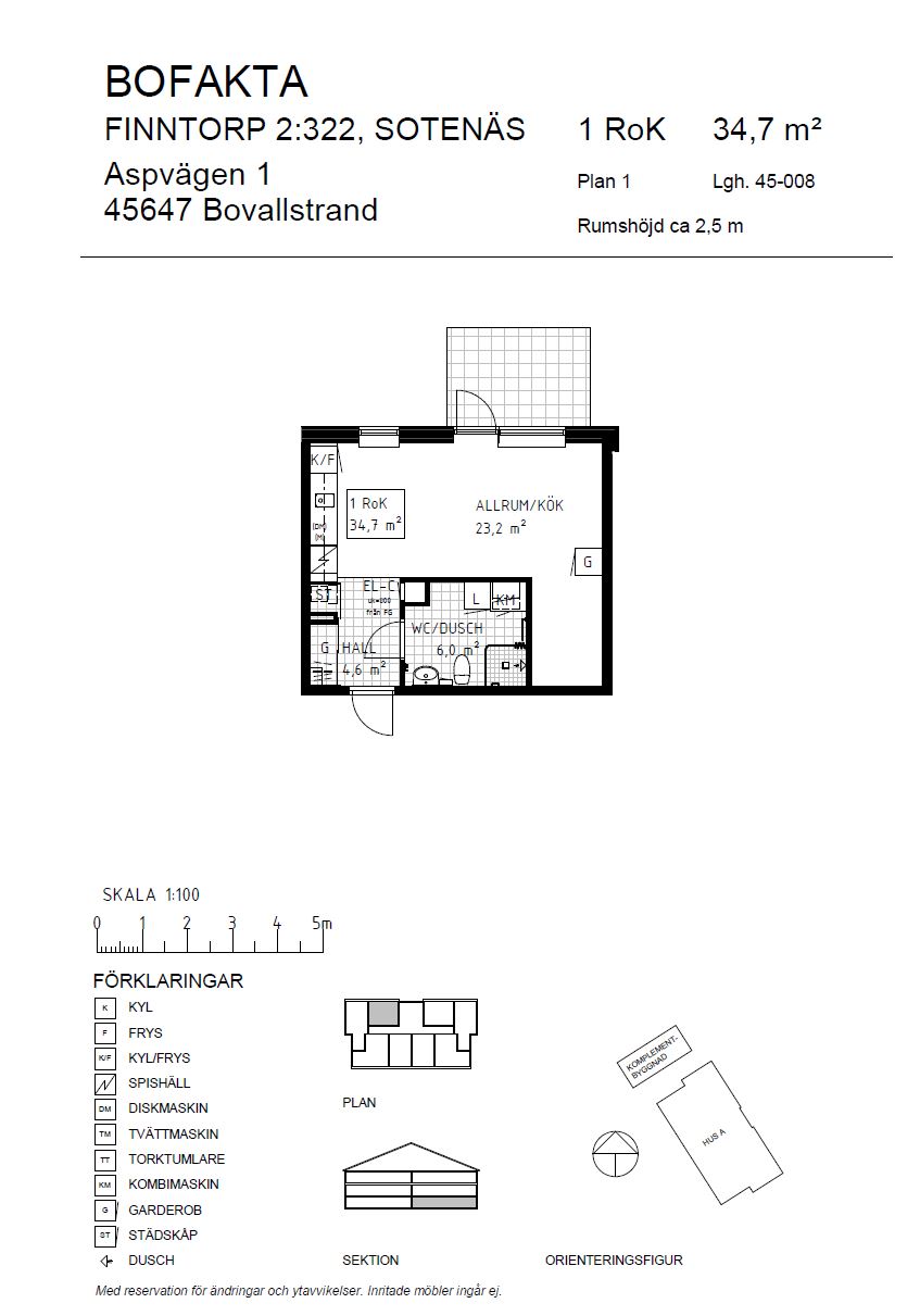 Aspvägen 1, 456 47, Bovallstrand