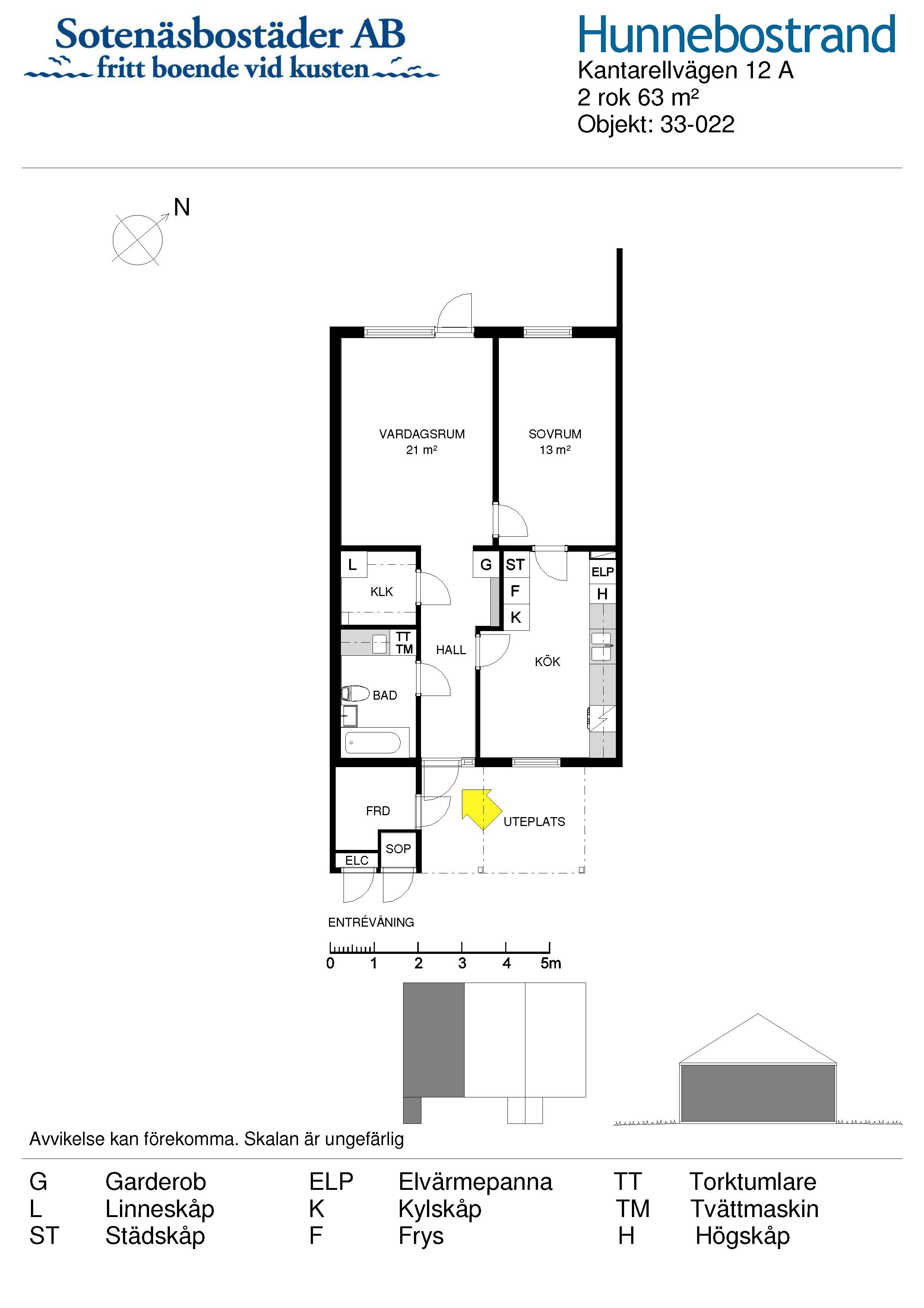 Kantarellvägen 12 A, 456 62, HUNNEBOSTRAND