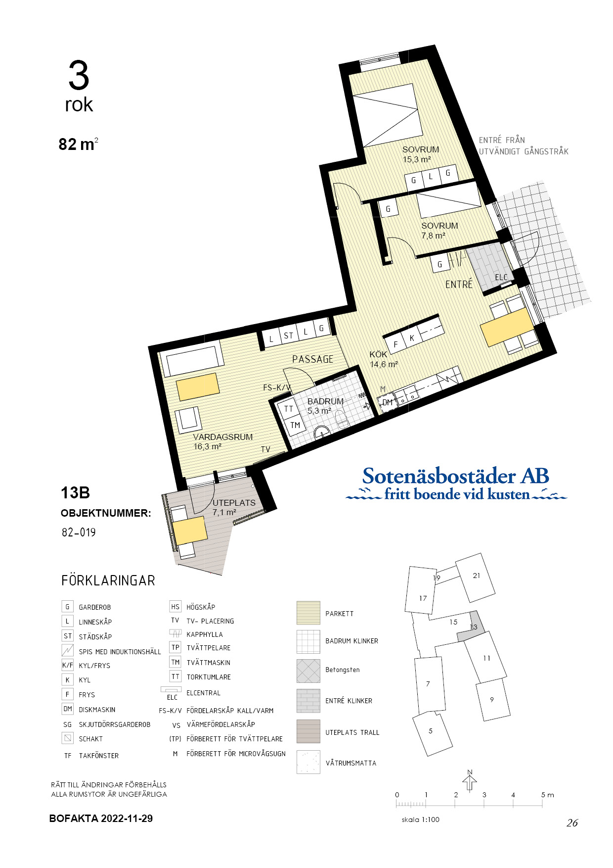 Bankebergsvägen 13 B, 456 61, Hunnebostrand