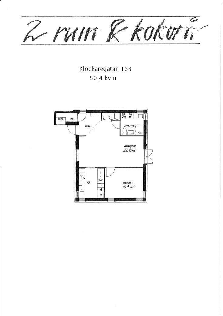 Klockaregatan 16 B, 456 42, HOVENÄSET