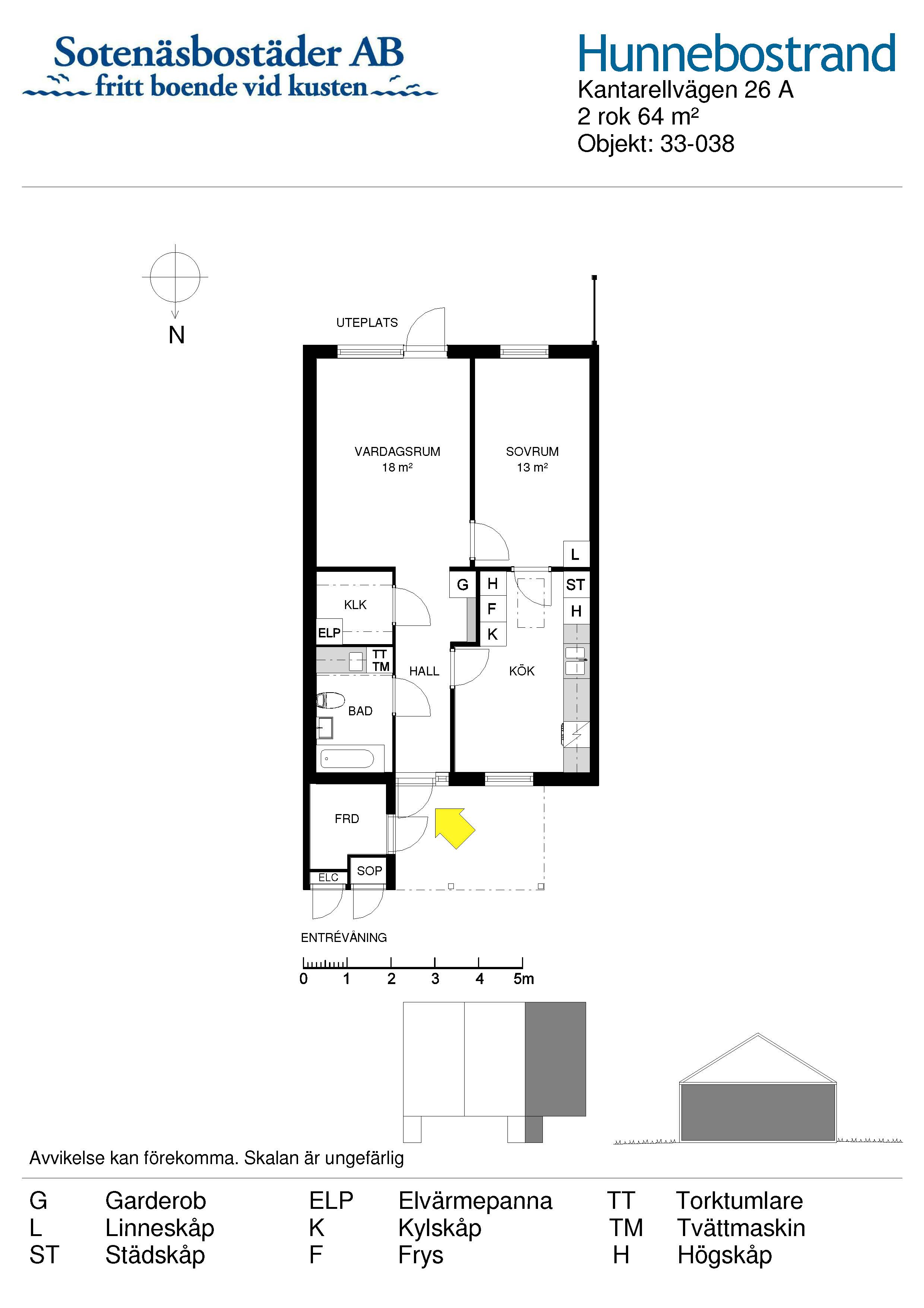 Kantarellvägen 26 A, 456 62, HUNNEBOSTRAND