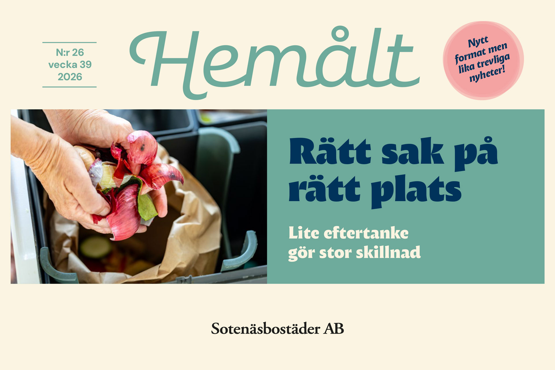 Nyhetsbrev nr 26, vecka 39, 2026, puff