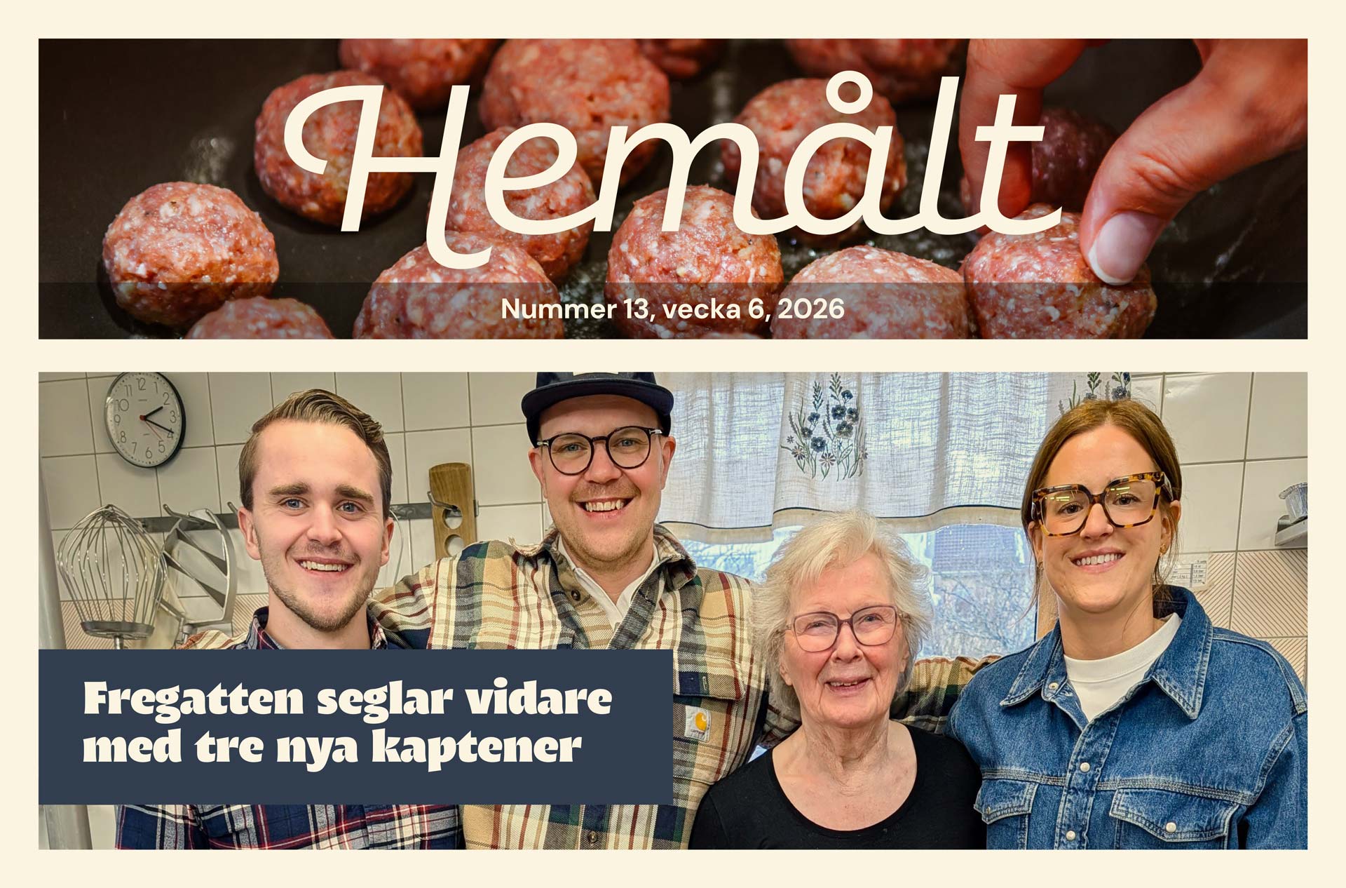 Nyhetsbrev nr 13 vecka 6 2026, puff