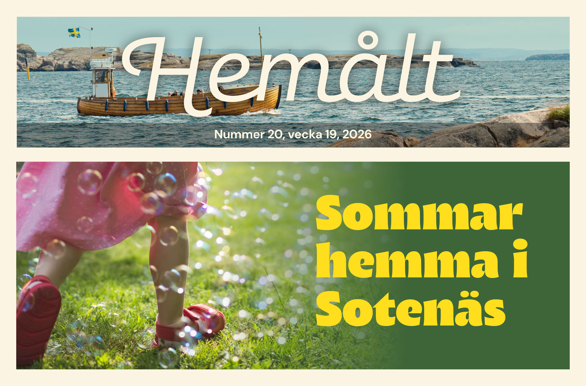 Nyhetsbrev nr 20, vecka 19, 2026, puff